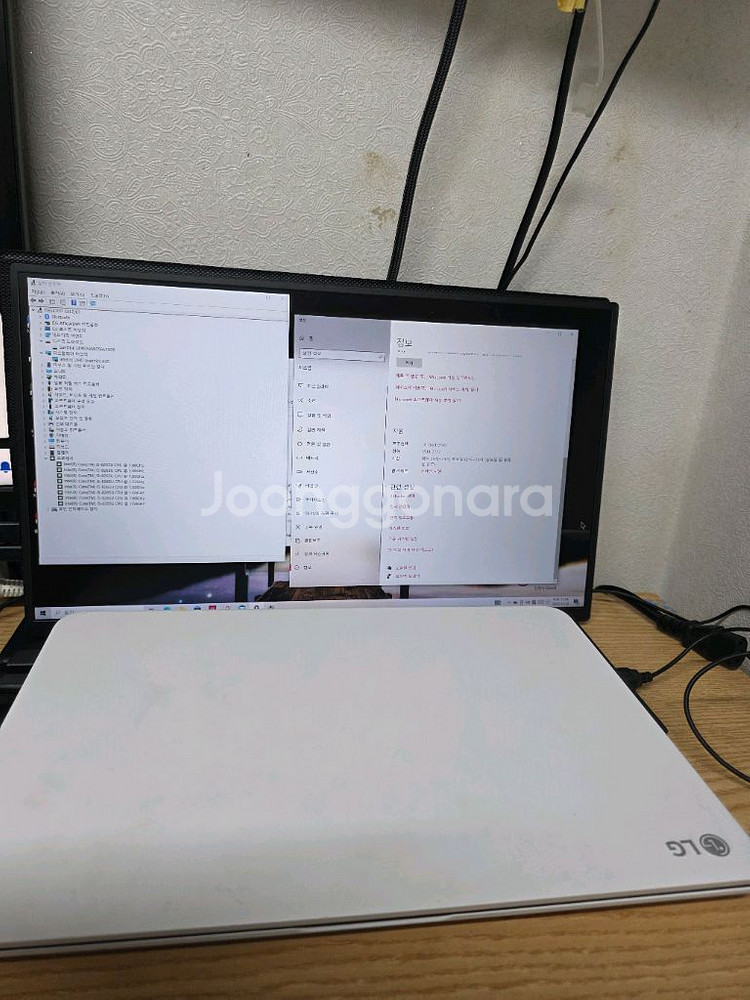 i5 8새대 노트북 액정은 나갔지만HDMI연결로 정상작--3