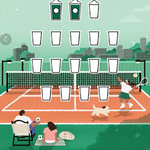 스타벅스 프리퀀시 미션 팝니다