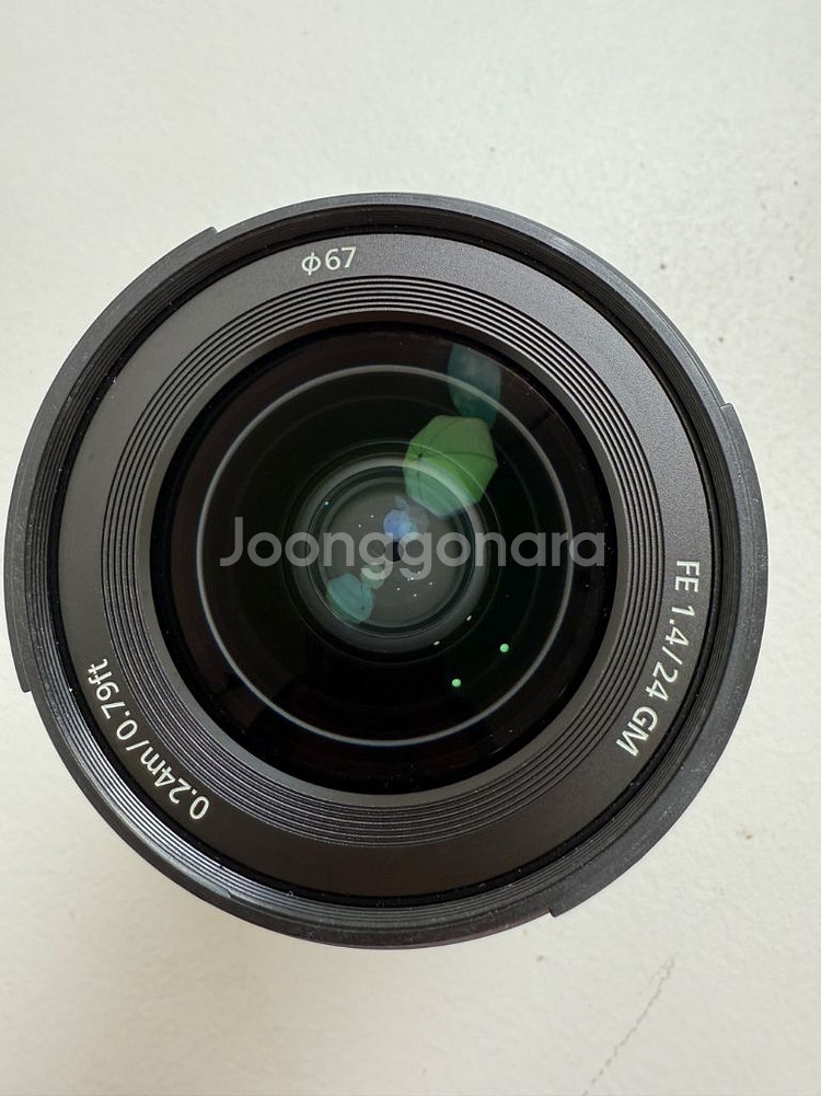 소니 이사금 24mm 1.4 gm렌즈팔아요--4