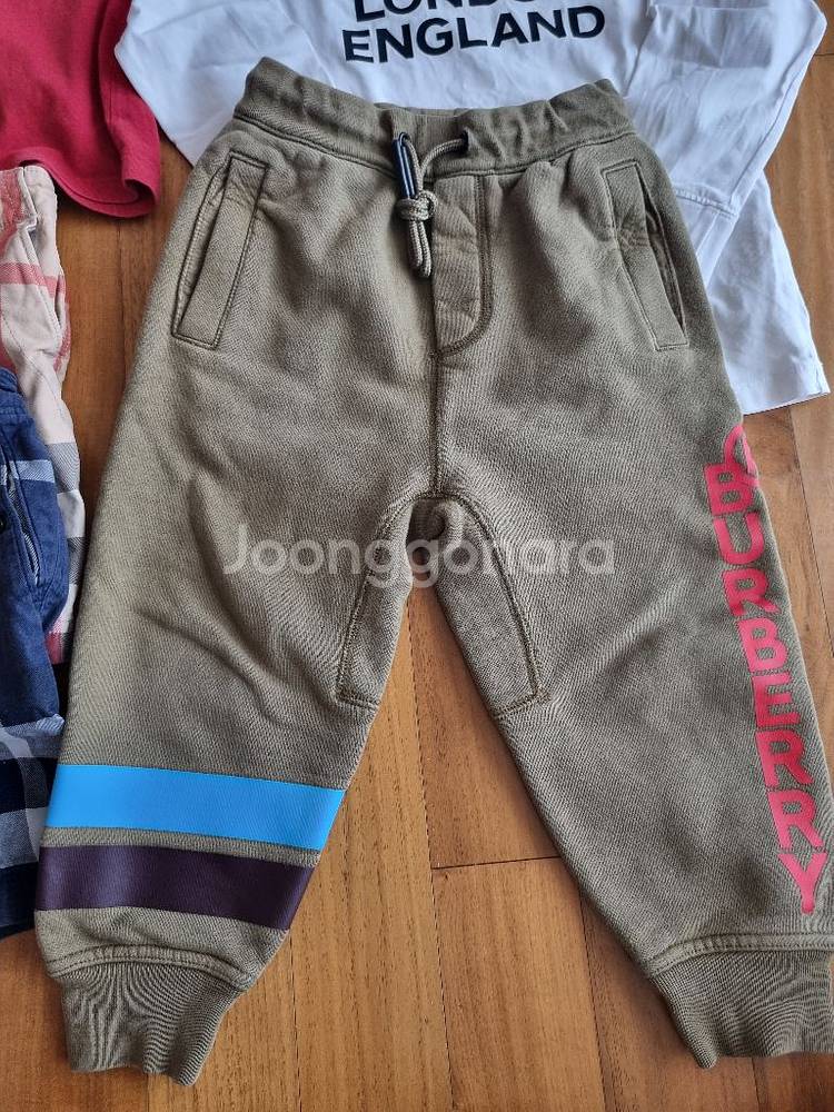 버버리키즈 바지 3y~4y--5