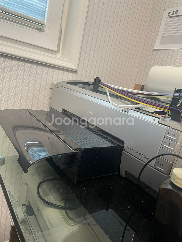 엡손 EPSON1390 승화전사 DTF프린터--5
