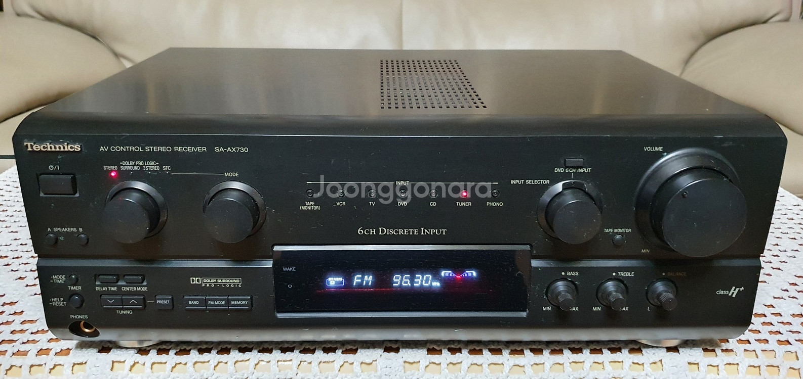 테크닉스 TECHNICS SA-AX730 AV리시버앰프--0