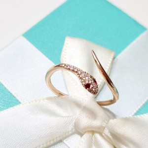 18k스네이크 반지12호