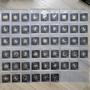 포켓몬 금박 뮤포함 완성본