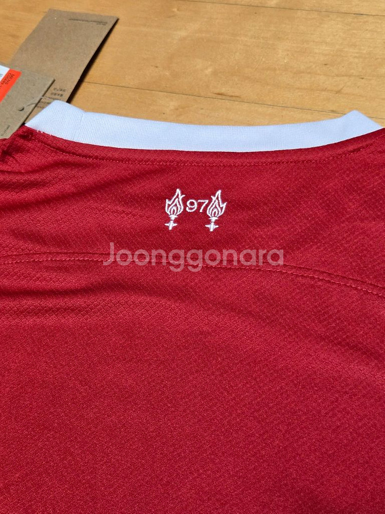 나이키 드라이핏 레드 셔츠(L) 레플리카--3