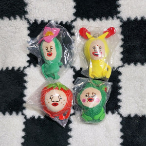 일본 쇼와 레트로 코비토즈칸 모모 누이 인형 키링
