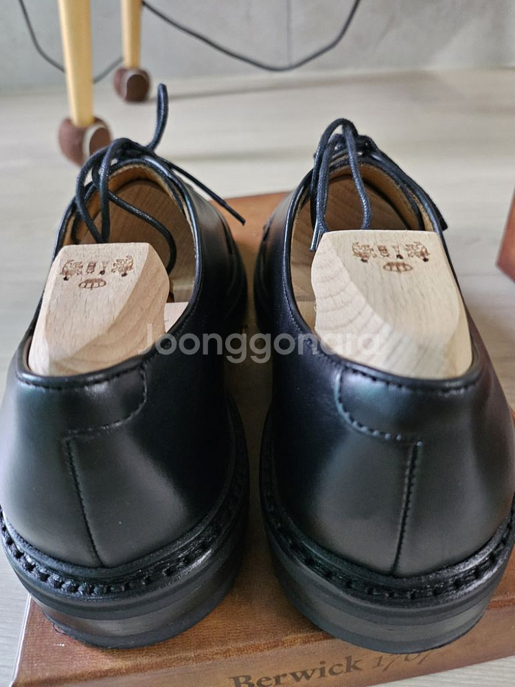 버윅 팔러4406 별주 블랙 더비 슈즈uk5.5(245--4