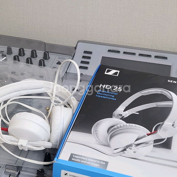 [한정판] XDJ-XZ화이트+HD25 화이트 세트판매--5