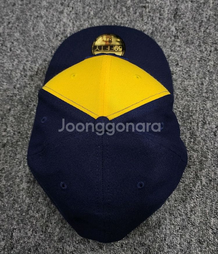 뉴에라 어센틱 밀워키 브루어스 59FIFTY 8 1/4--4