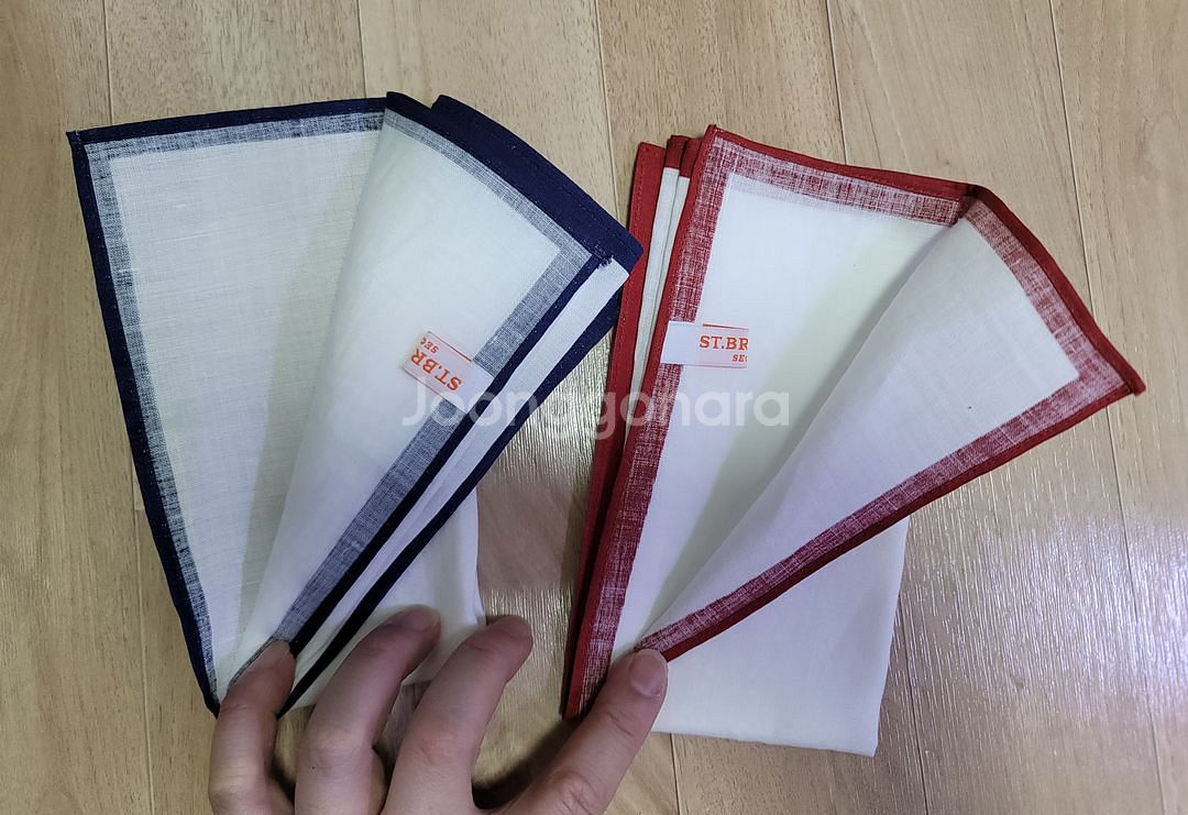 총 16개 [새상품] 행커치프, 포켓치프, 포켓스퀘어--4
