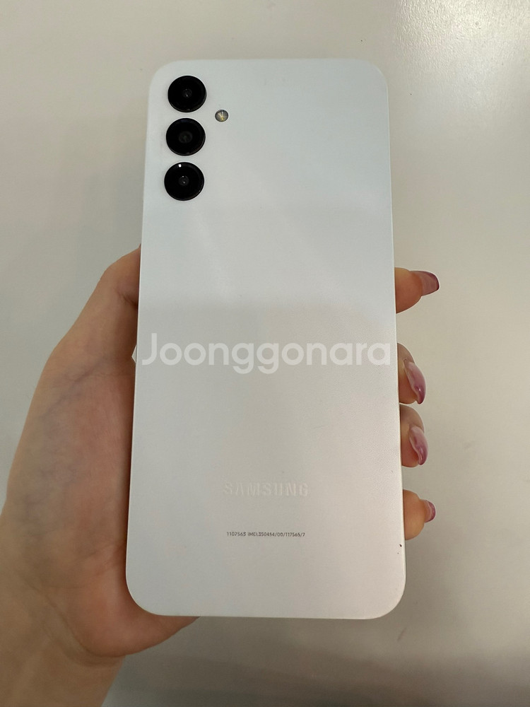 무잔상)갤럭시점프3 128GB 화이트/ Y918--4