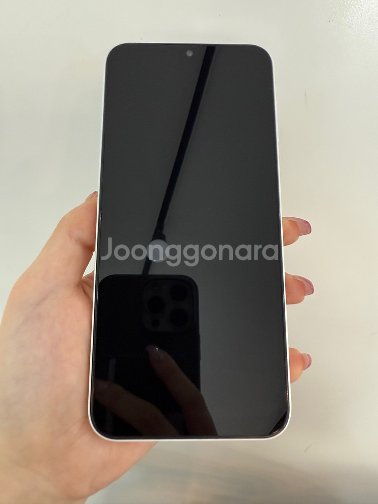 무잔상)갤럭시점프3 128GB 화이트/ Y918--2