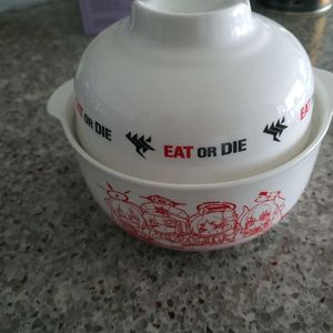 블루아카이브 미식연구회 덮밥용기