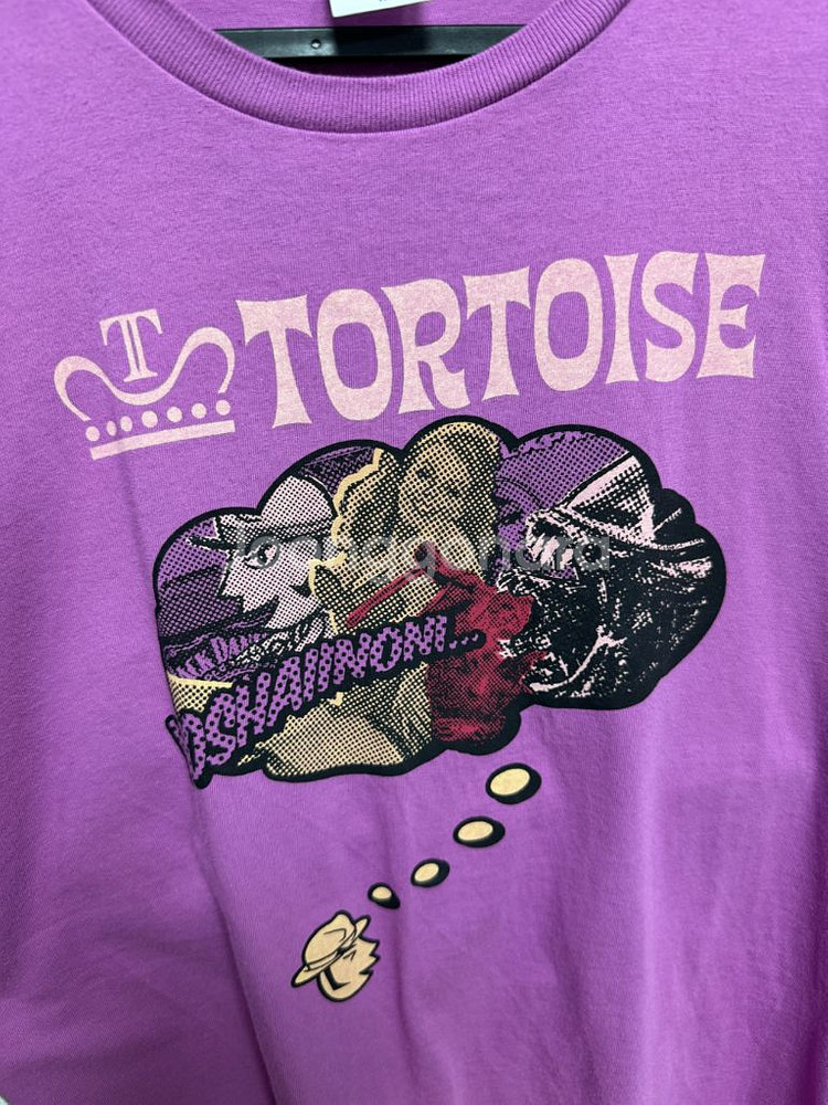 Tortoise 프린팅 반팔 티셔츠 M 빈티지티셔츠--1