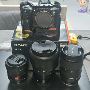 소니 A7M3 + 렌즈 3종 세트