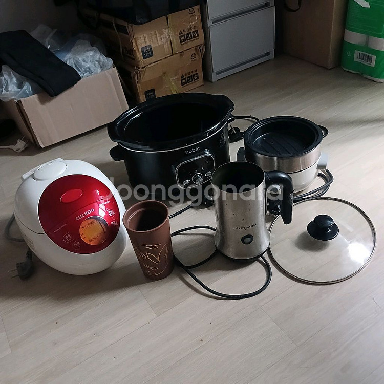 쿠쿠밥솥 휴비딕 라떼메이커등등--1
