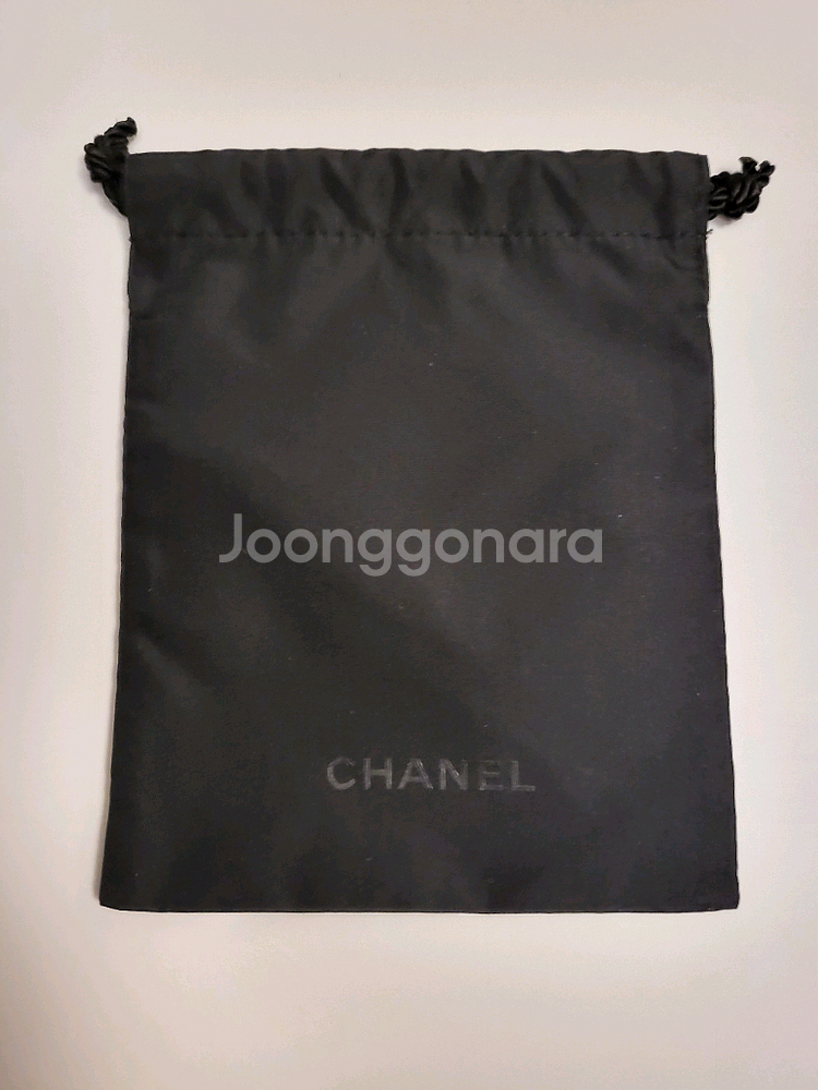정품) 새상품 샤넬 블랙 복조리 파우치 (코스메틱)--1