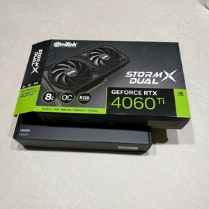 그래픽카드 4060ti 8gb 팝니다.