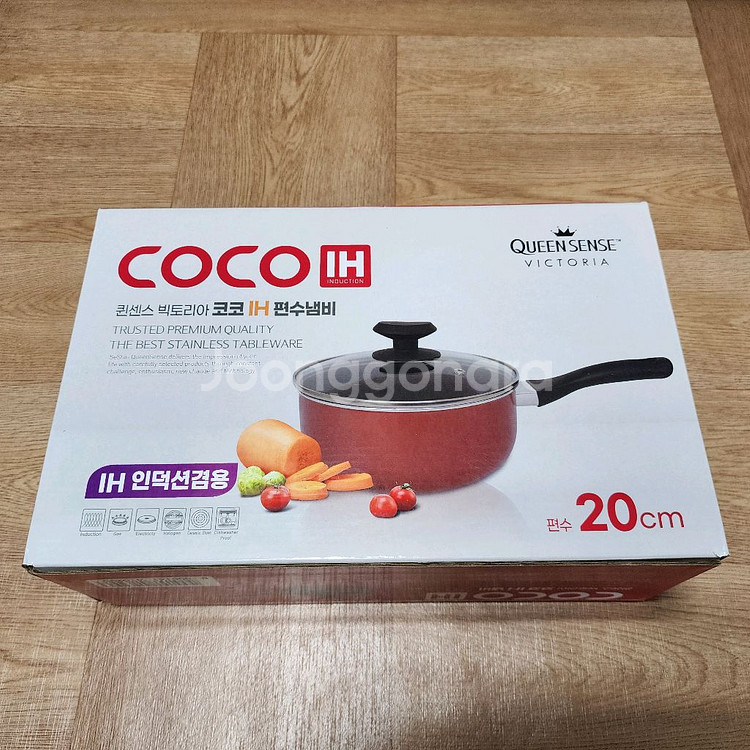 퀸센스 코코 IH 편수냄비 20cm--0