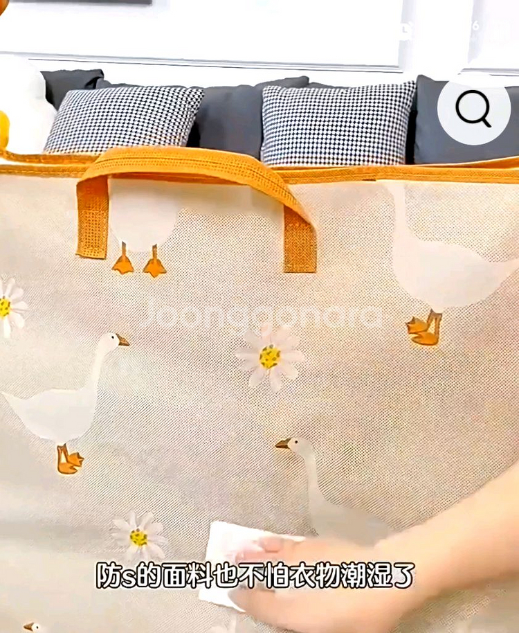 개당가격 미개봉 새상품 옷보관주머니 대용량 바구니 부직--5