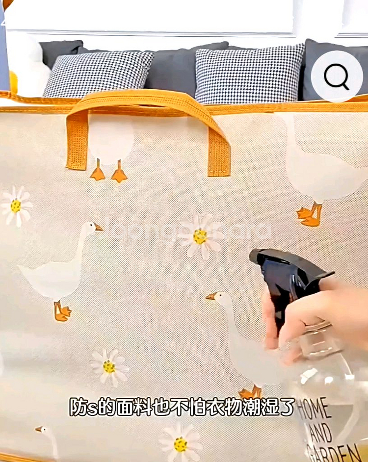 개당가격 미개봉 새상품 옷보관주머니 대용량 바구니 부직--4