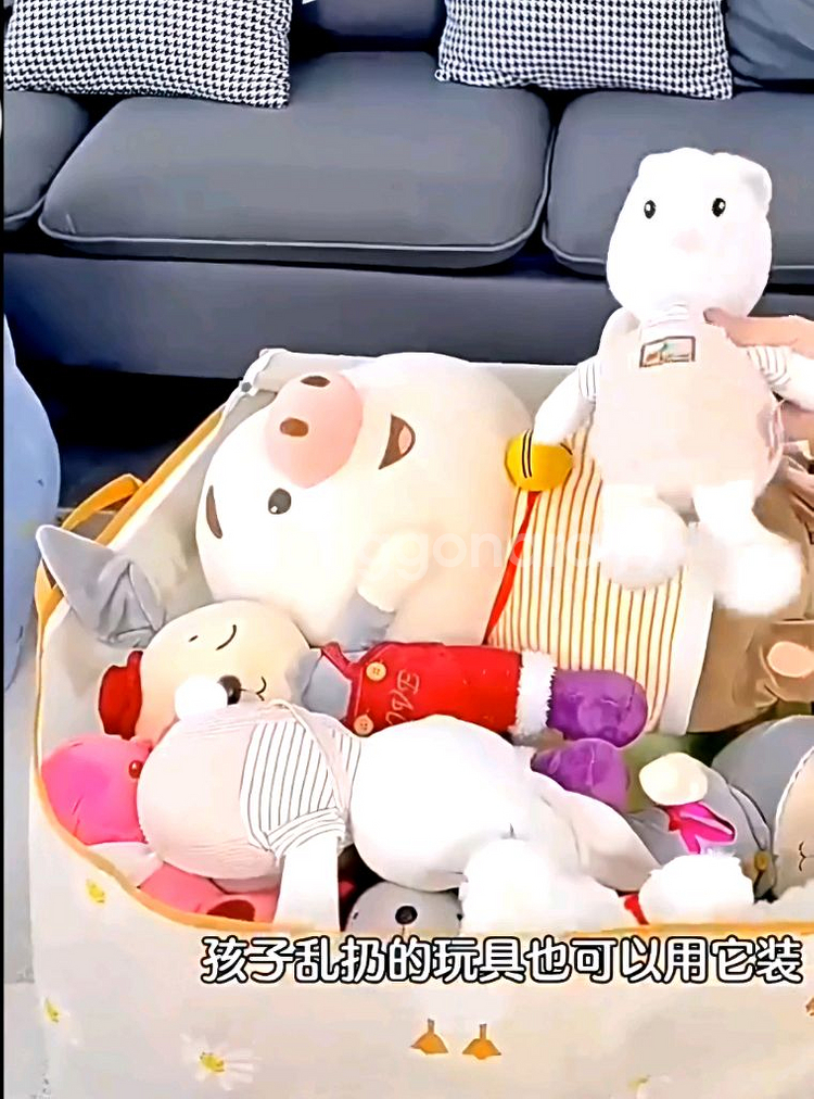 개당가격 미개봉 새상품 옷보관주머니 대용량 바구니 부직--2