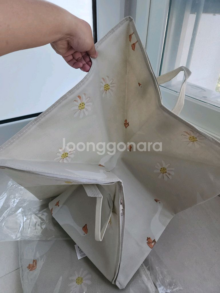 개당가격 미개봉 새상품 옷보관주머니 대용량 바구니 부직--9