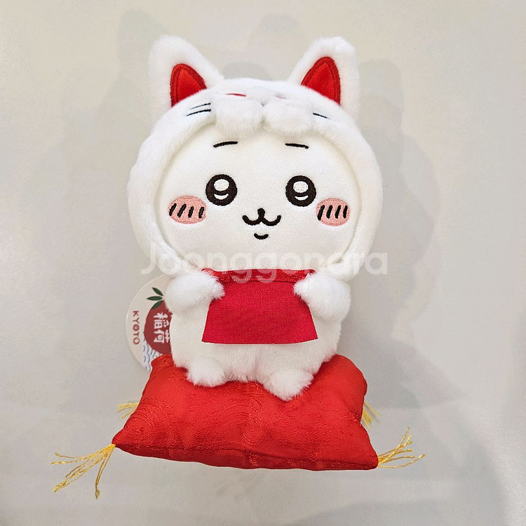 교토 후시미이나리 치이카와 모구모구 혼포 여우 인형--0
