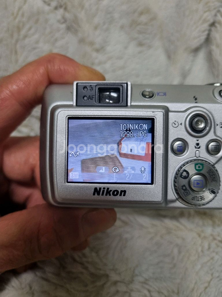 니콘 쿨픽스 3700 빈티지 디카 레트로 카메라--8