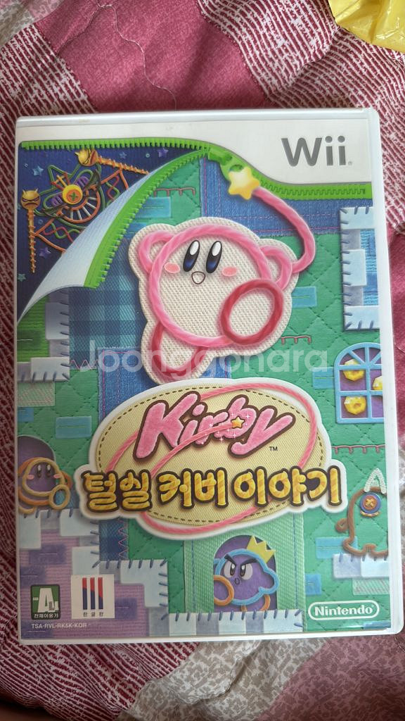 닌텐도 wii 털실 커비 이야기--0