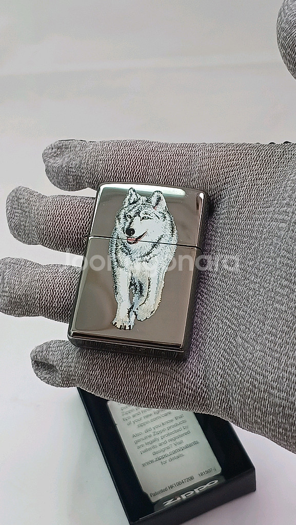 [Made in USA] 지포 라이터 웅장한 늑대--3