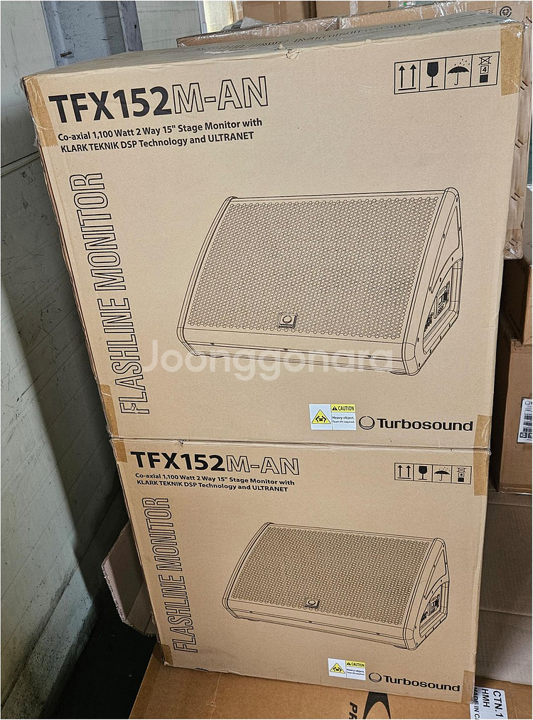 터보사운드TFX152M-AN액티브 모니터플로어 스피커--0