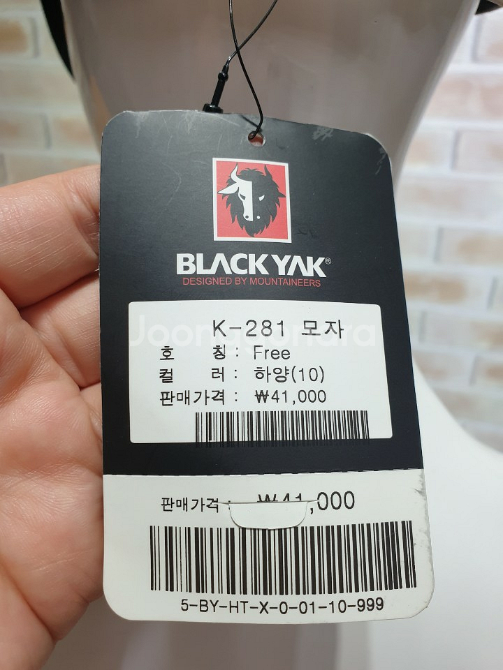 택부착 블랙야크 정품 여름 챙모자 free 남여공용--2
