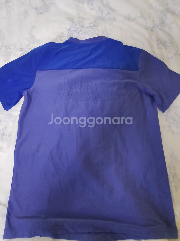 잭울프스킨 기능성 남성 반팔라운드티셔츠, 100--2