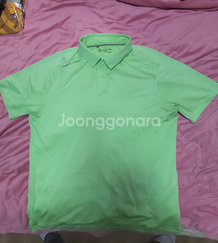 언더아머 남선 반팔폴로티,카라티, 골프셔츠, 골프티,m--1