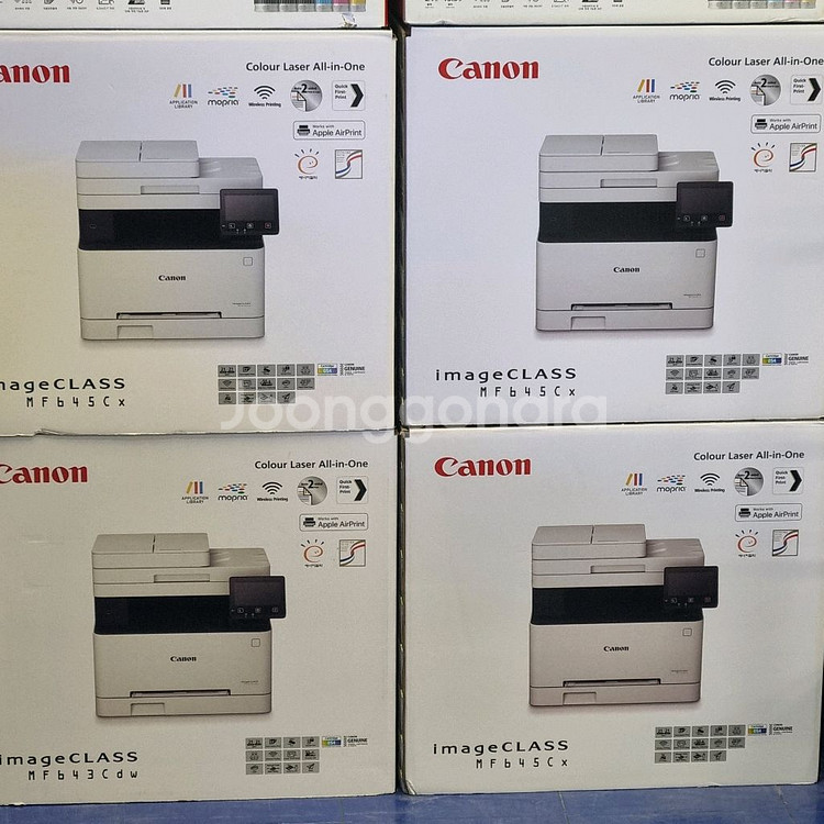 새재품 캐논칼라레이저복합기 프린터 NF645cx--1