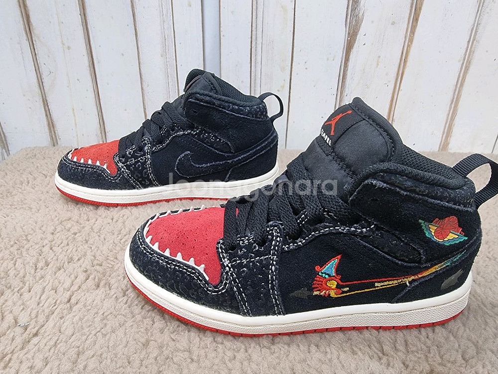 나이키 키즈 조던1 미드 SE 시엠포레 (C374--0