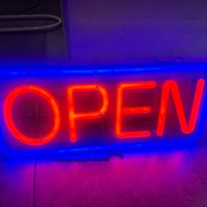 LED 오픈 간판
