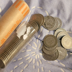 1982년 구100원동전 50개 일괄