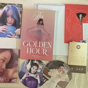 아이유 꽃갈피 셋 포카, 증사, 사랑시, 팔레트, 체셔