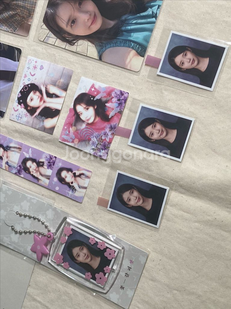 아이유 꽃갈피 셋 포카, 증사, 사랑시, 팔레트, 체셔--2