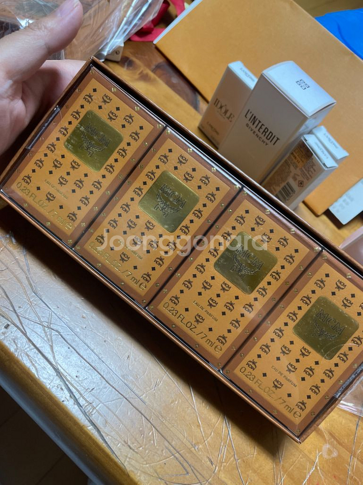 MCMmini 향수세트7ml*4--0