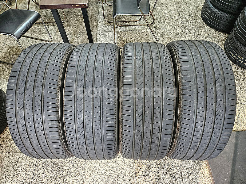 브리지스톤 285-45-22 중고타이어 한셋트--0