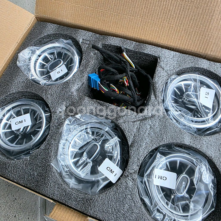 벤츠 w205 c클래스 64색 led송풍구--0