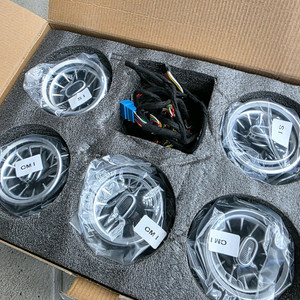 벤츠 w205 c클래스 64색 led송풍구