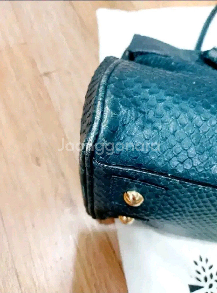 멀버리 가방 파이톤 베이스워터 정품--5