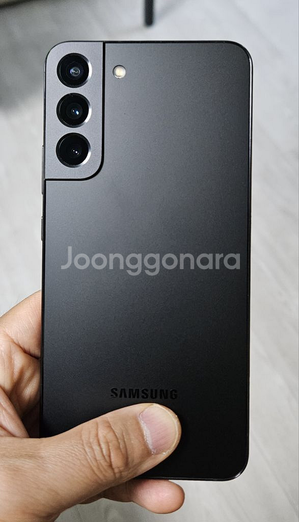 갤럭시 S22플러스 블랙 256GB A급 싸게 팝니다.--1