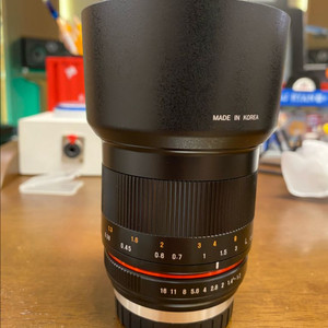 삼양 MF 35mm F1.4 AS UMC 렌즈 후지