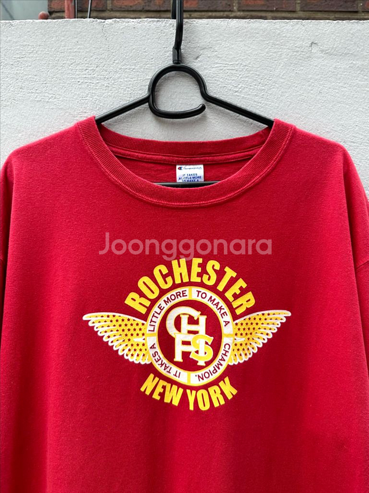 00s 챔피온 JASPO Rochester NY 반팔티--2