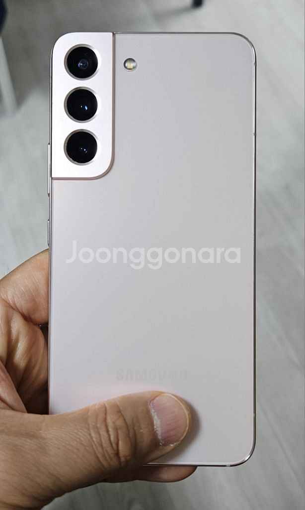 갤럭시 S22 핑크 256GB 싸게 팝니다.--1
